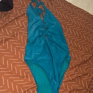 Aerie Teal Women's One Piece Swimsuit